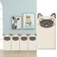 thumbnail image 1 of Relleno de pared para habitación infantil, almohadilla anticolisión, calcomanías, pegatinas de dibujos animados 3D para niños, panel para sala de jueg Patrón de perro beige, 1 of 8