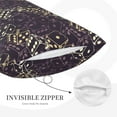 thumbnail image 3 of Lsque Dice Pattern Pillow Case – Soft & Cozy Throw Pillow Cover, Hypoallergenic Cushion Case for Sleeping Women with Envelope Closure-16"x24", 3 of 6
