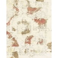 thumbnail image 1 of Ahgly Company Machine Washable Indoor Rectangle Abstract Blanched Almond Beige Area Rugs, 2' x 5', 1 of 7