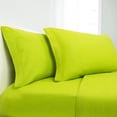 thumbnail image 4 of Super Soft 100% Cotton Jersey Sheet Set-Sobel at Home-Green-Queen, 4 of 6