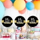 thumbnail image 4 of KAKOWELY 12 pegatinas decorativas para fiesta de cumpleaños con letras de feliz cumpleaños número 16 para fiesta de cumpleaños, 4 of 5
