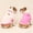 Pink, variant on GreenJoy 2 Pcs Fleece Dog Sweater, Puppy Soft & Warm for Cold-Weather, Stretchy Sweatshirt Pullover for Small Dogs & Cats