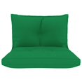 thumbnail image 3 of Charmma Pallet Sofa Cushions 2 pcs Green Fabric, 3 of 5