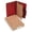 Earth Red, variant on Letter Size Classification Folders, 6-Part Pressboard Folders with Fasteners, Blue, 10 Pack