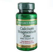 Nature's Bounty Calcium Magnesium Zinc with Vitamin D3, 100 ea