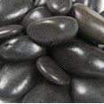 thumbnail image 3 of Aldhurst Onyx Black Polished Premium Decorative River Pebbles 20lb Bag, 3 of 8