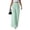 Green, variant on Yifymode Womens Striped Wide Leg Palazzo Pants High Waisted Elastic Casual Lounge Trousers with Pockets,Pink S