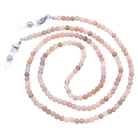Cadena para anteojos KAI Top de moda con cuentas de piedra natural para mujer