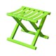 thumbnail image 5 of Taburete plegable para exteriores, silla de pesca ligera para piscina y jardín, asiento portátil. Verde, 5 of 8