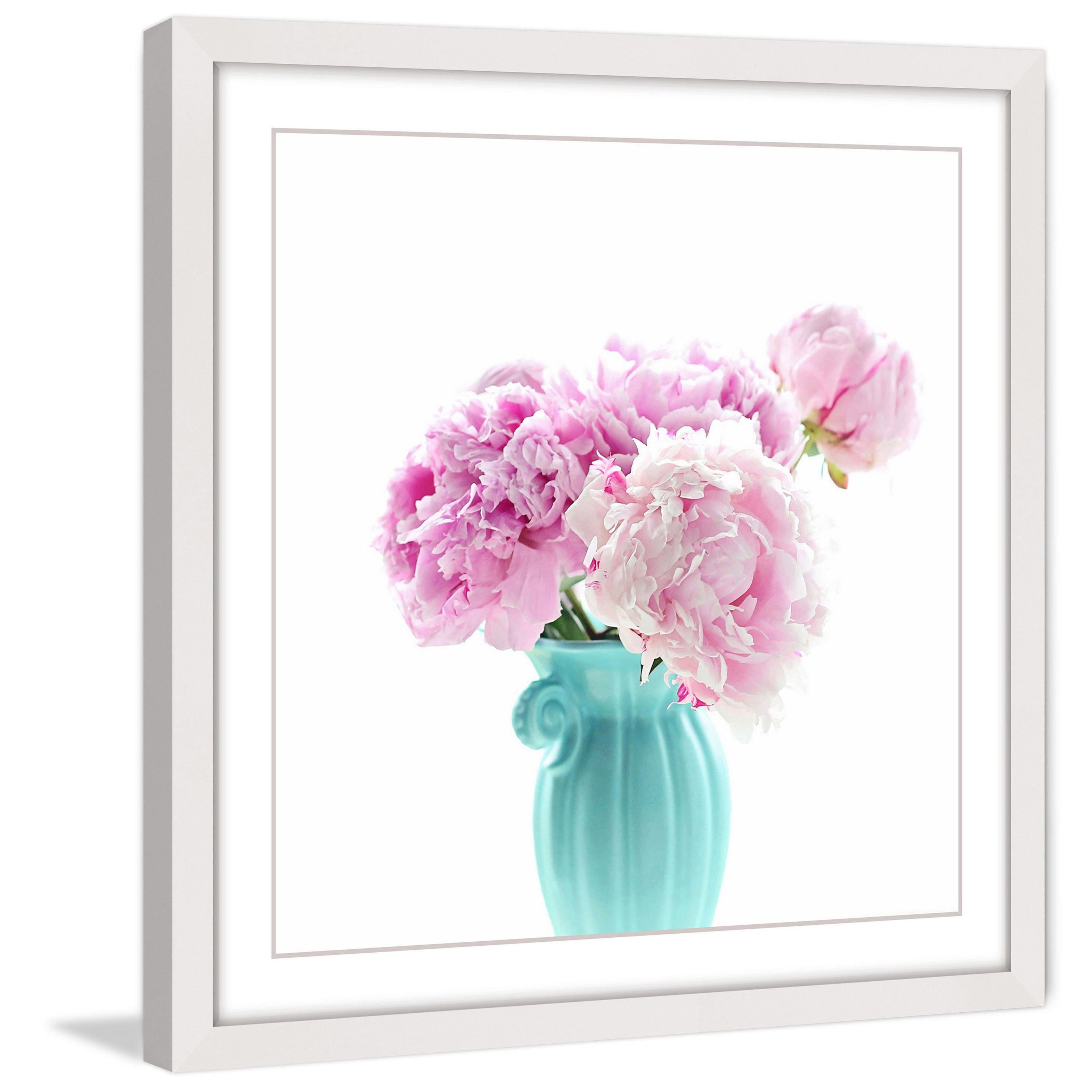 Marmont Hill "Pastel Pinks" by Sylvia Cook Framed Painting Print