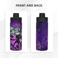 thumbnail image 3 of Animation Invader Zim Sports Insulated Water Bottles Kettle Stainless Steel Portable Cup18OZ For Travel Gym School, 3 of 8