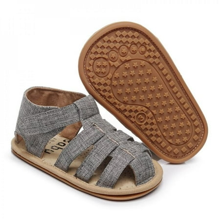 

ZDMATHE Bobora Kids Toddler Girls Boys Sandals Infant Beach Flat Shoes Premium Soft Anti-Slip Rubber Sole Summer