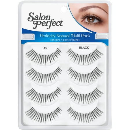 Salon Perfect Lash Valpk 45 Black, 4 Pairs