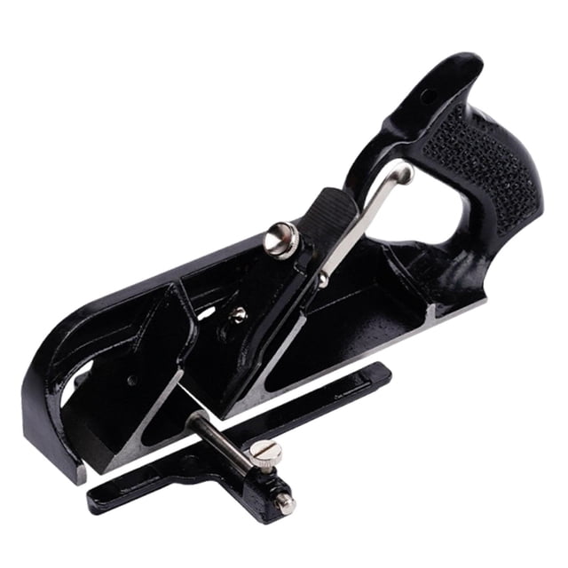 Mini cepilladora de madera de fondo plano, herramienta manual compacta para carpintería, cepilladora manual, cepillo de bloque ajustable para
