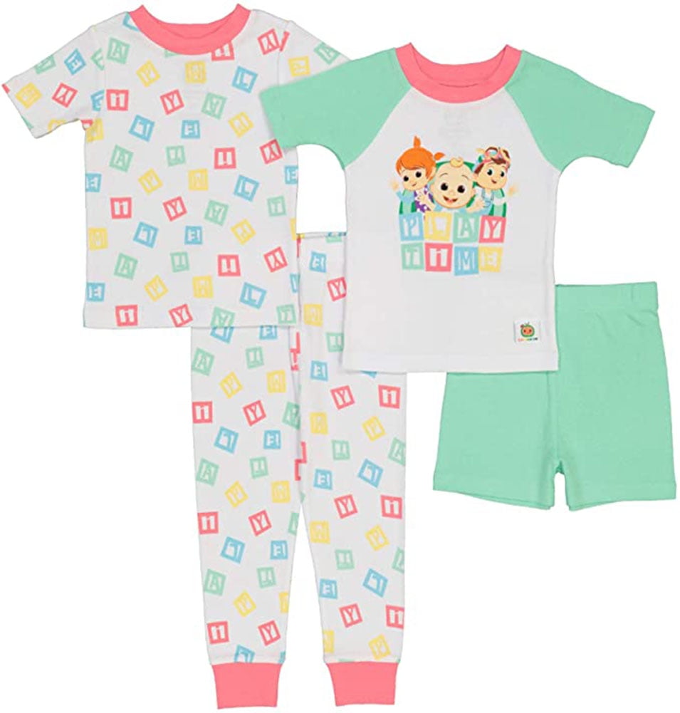 Cocomelon Unisex Toddler' Snug Fit Cotton Pajamas (3T) - Walmart.com