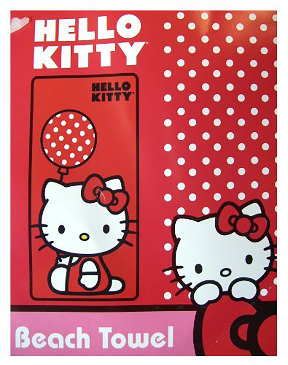 Details about   Hello kitty Bath Towels 15" X 31" 100% cotton Beach Pool Swimming Washcloth Pink 