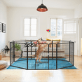 thumbnail image 2 of Waleaf Heavy Duty Dog Playpen , 8 Panels Dog Fence 40 inches, Portable Pet Fences Indoor Outdoors, 2 of 9