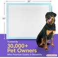 thumbnail image 2 of PetsWorld Extra Large Potty Pads for Dogs (30x36 inch) 50 Count, 5 Layer Disposable Pads, 2 of 6