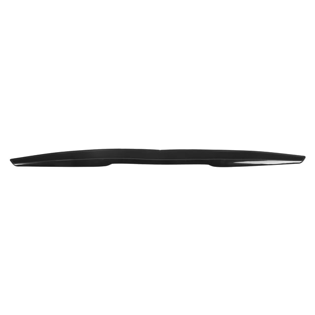 Rear Trunk Wing, Rear Trunk Spoiler Black Durable Rubber For Auto