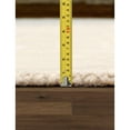 thumbnail image 2 of Pasargad Home Edgy 10' x 14' Hand-Tufted Silk and Wool Ivory Rug, For Indoor Space and all Age of Group, 2 of 5