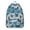 Sky-blue-51, variant on Waterproof Ox Print Backpack, Lightweight School Bag Featuring Cute Cartoon Foxy Design with Wild Forest and Tree Pattern