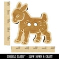 thumbnail image 2 of Cute Baby Goat Wood Buttons for Crochet Knitting Sewing DIY Craft - 1.25 Inch Large (5pcs), 2 of 7