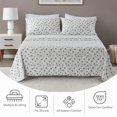 thumbnail image 4 of Sábanas de franela Sleep Philosophy True North Cal King Black, 4 of 9