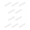 thumbnail image 1 of Toystoory Paquete de 4 ruedas para muebles, ruedas autoadhesivas de acero inoxidable, cubo de basura giratorio, polea pegajosa, cuentas de nailon Cuenta de nailon blanco. 10piezas, 1 of 6