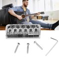 thumbnail image 4 of Electric Guitar Fixed Bridge, Fixed Guitar Bridge Strong Performance Long Lasting Easy To Operate  For Luthiers, 4 of 8
