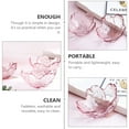 thumbnail image 3 of 2 Pcs Glass Sauce Dishes Multifunctional Sauce Dish Practical Relish Plate, 3 of 9