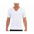 thumbnail image 3 of Insta Slim Medium Compression Short Sleeve V-Neck 2VAT001, 3 of 15