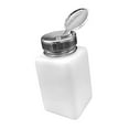 thumbnail image 3 of Runquan Push Down Alcohol Dispenser Cosmetic Container for Nail Polish Remover White 180 ml, 3 of 8