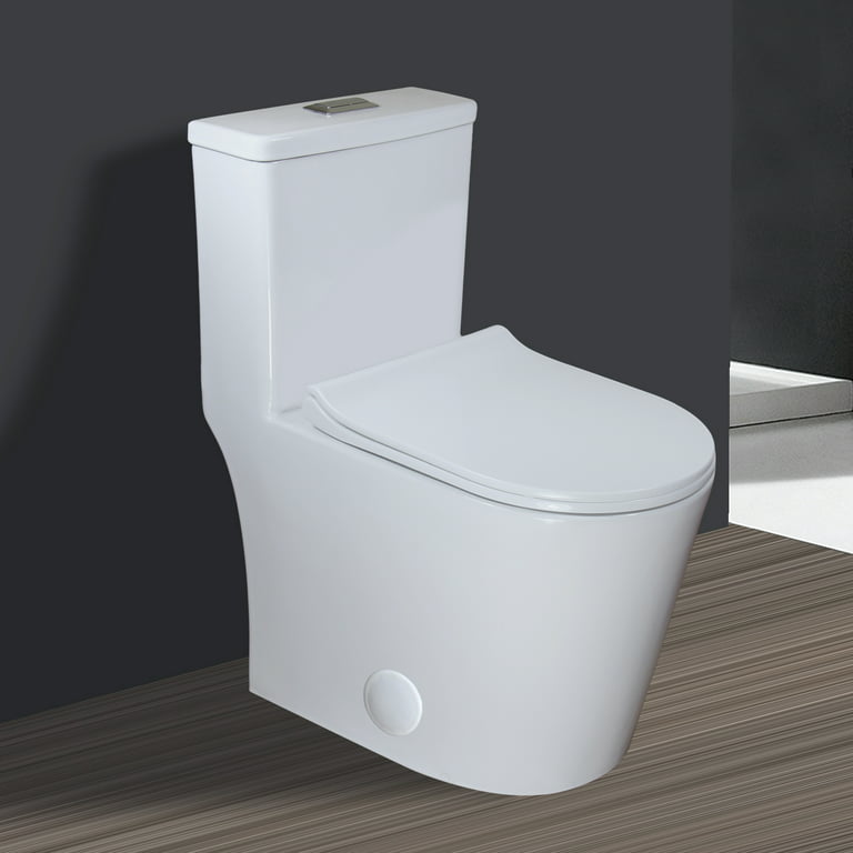 One Piece Dual Flush Modern Bathroom Toilet - Vinci