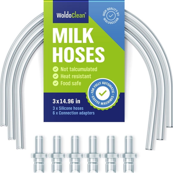 Juego de Mangueras de Leche WoldoClean para Máquinas de Café Jura