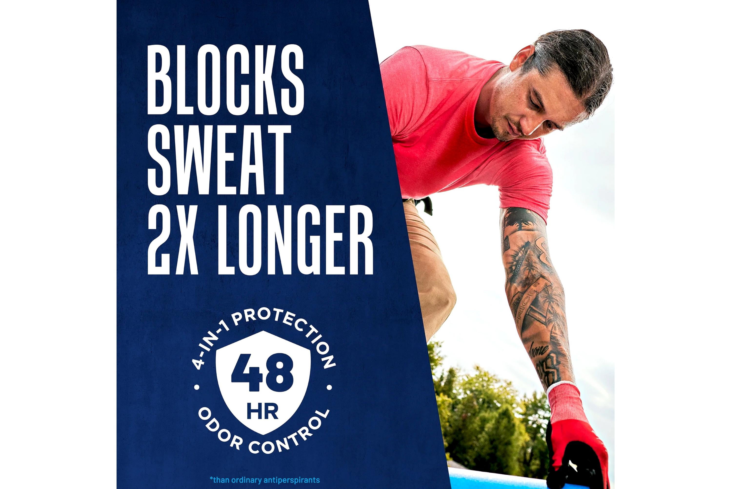 Right Guard Sport 3D Odor Defense, Anti-Perspirant Deodorant Clear Gel, Fresh 3 oz (Pack of 6)