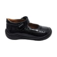 thumbnail image 2 of Zapato Escolar Coqueta para niña en charol negro Castor con tira de contacto, 2 of 5