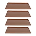 thumbnail image 1 of Silicone Dehydrator Mats,  Easy To Clean Dehydrator Sheets With Edges For Biscuits For Fruit Rolls For Vegetables Coffee, 1 of 8