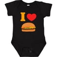 thumbnail image 3 of Inktastic I Love Cheeseburgers Boys or Girls Baby Bodysuit, 3 of 5