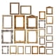 thumbnail image 1 of BRIGHTFUFU 24 hojas de marcos de fotos Vintage, pegatinas de pared, marco de fotos familiar, pegatinas decorativas para pared, papel tapiz artesanal, decoración de pared de PVC extraíble, 1 of 7