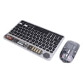 thumbnail image 1 of Wireless Keyboard,  RGB Backlight Keyboard Mouse Set with Mouse for Computer White,Black, 1 of 7