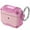 M-Pink, variant on JTCASES for AirPods Pro  2019 Case, Transparent Wireless Charing Protective Skin Girl Women with Keychain for Apple iPod Pro 2019, A-Black