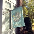 thumbnail image 2 of Carolines Treasures BB8567CHF Frog Fish Welcome Flag Canvas House Size, 2 of 4