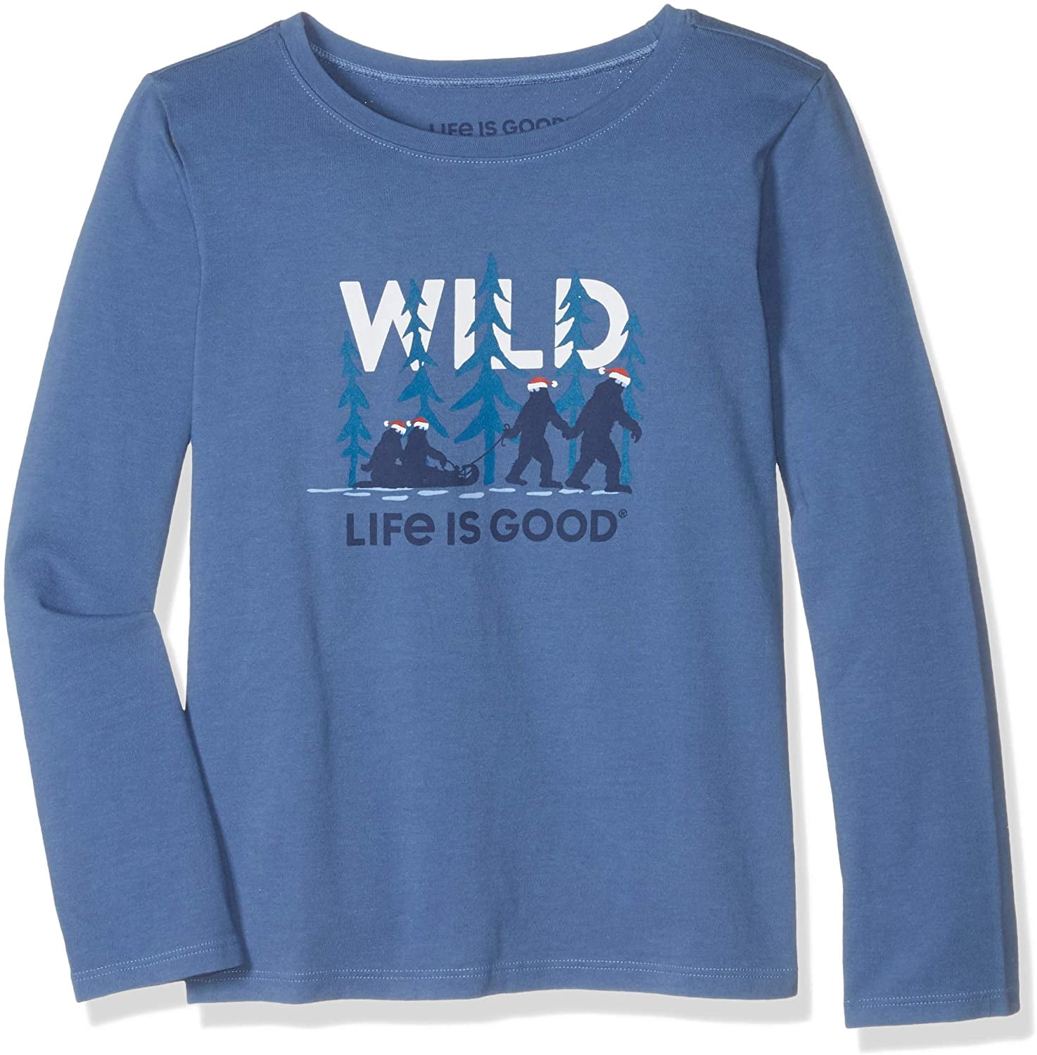 Girls Holiday Long Sleeve Crusher 