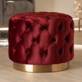 thumbnail image 2 of Baxton Studio Glam Ottoman, 2 of 5