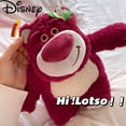 thumbnail image 1 of Disney Lotso Bear Plush Dolls 25cm 35cm with Sachet Cute Kawaii Sitting Position Strawberry Bear Stuffed Toys Children Girl GiftStyle 225cm He Qiyong unisex, 1 of 1