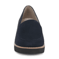 thumbnail image 4 of Vionic Women's Navy Suede Ava Wedge Loafer 6.5M, 4 of 5