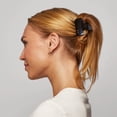 thumbnail image 4 of Kitsch Eco-Friendly Medium Hair Claw Clips for Adults - 2 Piece Set in Black & Tortoise, 4 of 5