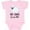 AD-Pink, variant on My Oma Loves Me Baby Lamb Boys or Girls Baby Bodysuit