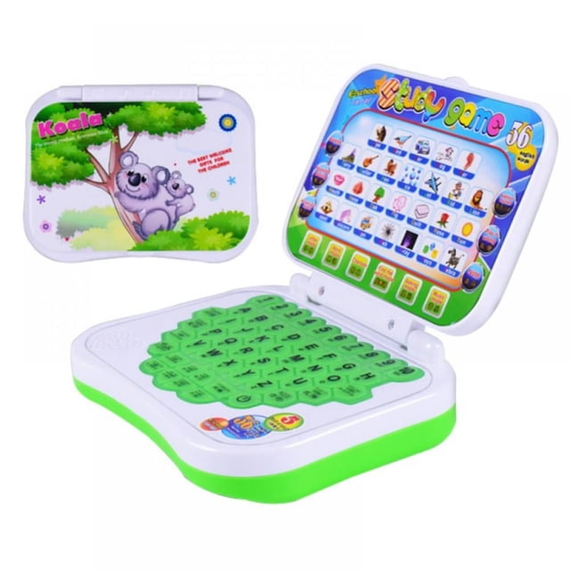 1Pc Toy Computer Laptop Tablet Baby Children Educational Learning Machine Toys Electronic Kids Study Game Random Colors Age Range Over 3 Years Old