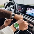 thumbnail image 5 of Mens Watches Luxury Business Analog Quartz Watches for Men with Stainless Steel Dress Date Waterproof Wristwatch, 5 of 5